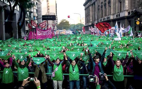 Frauentag in Argentinien