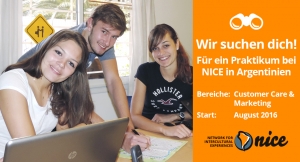 Stellenangebot Auslandspraktikum bei NICE, Customer Care & International Marketing